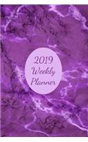 2019 Weekly Planner: Paper Back Journal. Size 6 X 9. Take Notes, Use the Organizer for Daily Planning. Includes Day Planner in Week View & Monthly Calendar