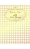 Grocery List and Meal Planner