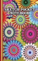 Sketch Pocket Notebook: Practice Drawing, Paint, Write, Doodle, 6 X 9 50 Blank Pages and 50 Lined Pages for Notes, Sketching Pad, Creative Diary and Journal with Numbered Pages