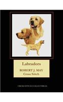Labradors: Robt. J. May Cross Stitch Pattern