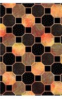Journal Notebook Dotty Hexagon Pattern 2