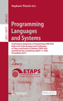 Programming Languages and Systems: 33rd European Symposium on Programming, ESOP 2024, Held as Part of the European Joint Conferences on Theory and Practice of Software, Etaps 2024, Lu