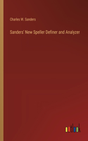 Sanders' New Speller Definer and Analyzer