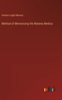 Method of Memorizing the Materia Medica