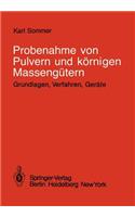 Probenahme Von Pulvern Und Körnigen Massengütern
