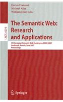 Semantic Web: Research and Applications