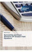 Symmetries and Exact Solutions OF Einstein Field Equations