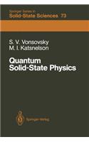 Quantum Solid-State Physics