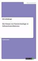 Einsatz von Nanotechnologie in Lithium-Ionen-Batterien