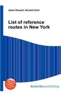 List of Reference Routes in New York