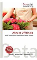 Althaea Officinalis: (English)