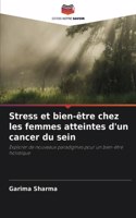 Stress et bien-être chez les femmes atteintes d'un cancer du sein