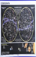 Cosmografia, planisferio celeste / Orbitas y eclipses: Cosmografia