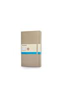 Moleskine Soft Large Khaki Beige Dotted Notebook