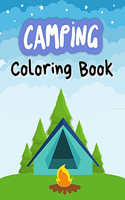 Camping Coloring Book