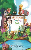 ABC Animals Coloring Book