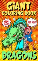 Dragons Giant Coloring Book For Boys