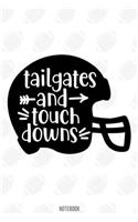 Tailgates and Touchdowns Notebook