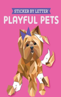 Sticker by Letter Playful Pets