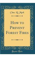How to Prevent Forest Fires (Classic Reprint)