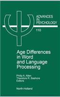 Age Differences in Word and Language Processing