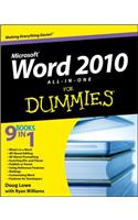 Word 2010 All-In-One for Dummies