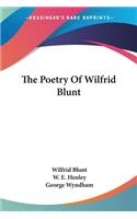 The Poetry Of Wilfrid Blunt