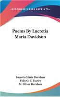 Poems By Lucretia Maria Davidson