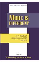 More is Different: Fifty Years of Condensed Matter Physics(Princeton Series in Physics)