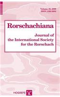 Rorschachiana: Vol 30: Journal of the International Society for the Rorschach