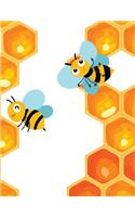 Bee Composition notebook