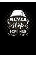 never stop exploring