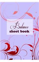 Balance Sheet Book