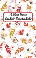 18 Month Planner July 2019-December 2020