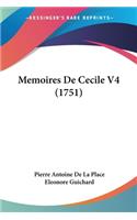 Memoires De Cecile V4 (1751)