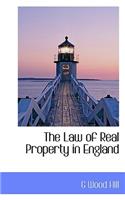 The Law of Real Property in England: (English)