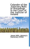 Calender of the Justiciary Rolls or Procedings in the Court of the Justiciar of Ireland