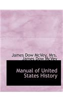Manual of United States History