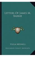 Letters of James M. Barrie