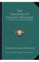 Teaching Of English Grammar