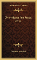Observationum Juris Romani (1733)
