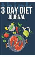 3 Day Diet Journal