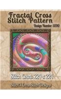 Fractal Cross Stitch Pattern: Design No. 5090