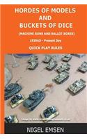 Hordes of Models and Buckets of Dice (Wargames Rules)