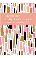 Posh: Tesserae 2019-2020 Monthly Pocket Planning Calendar