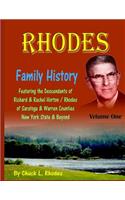 Descendants of Richard Rhodes