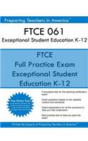 FTCE 061 Exceptional Student Education K-12: FTCE ESE Exceptional Student Education(English)