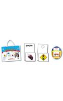 Double Smart Pocket Chart Colors and Shapes Cards