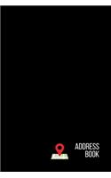Address Book Small Black Cover