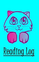 Reading Log: Girl's Cat Reading Log Journal, Reading Record Notebook for Kids